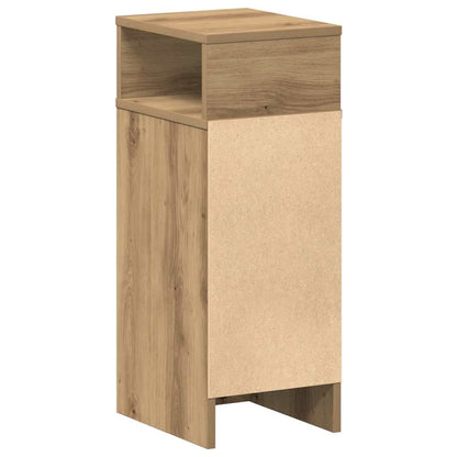 sengeborde 2 stk. med skuffe 25x31x66 cm kunsteg