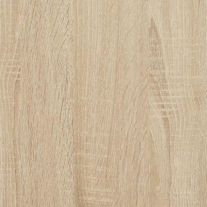 sengebord med skuffe 20x36x60 cm sonoma-eg