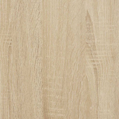 sengeborde med skuffe 2 stk. 20x36x60 cm sonoma-eg