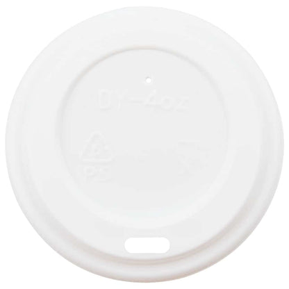 kaffekopper af papir med låg 1000 stk. 4oz 120ml