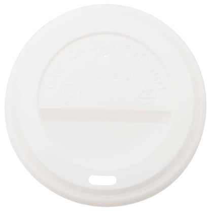 kaffekopper af papir med låg 1000 stk. 4oz 100ml