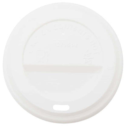 kaffekopper af papir med låg 1000 stk. 12oz 300ml