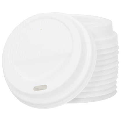 kaffekopper af papir med låg 1000 stk. 8oz 200ml