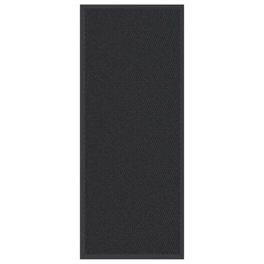 dørmåtte 60x150 cm sort