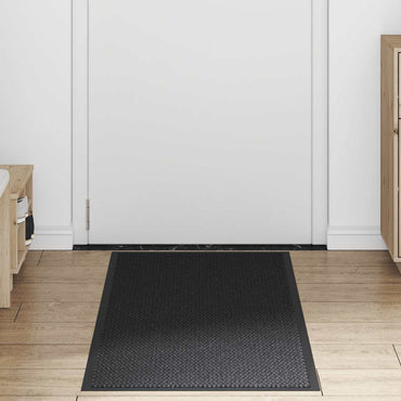 dørmåtte 60x150 cm sort