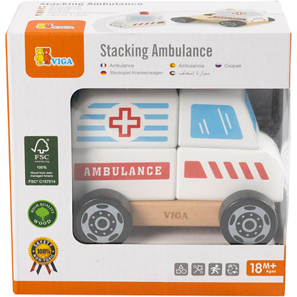 VIGA Stabel Ambulance i træ
