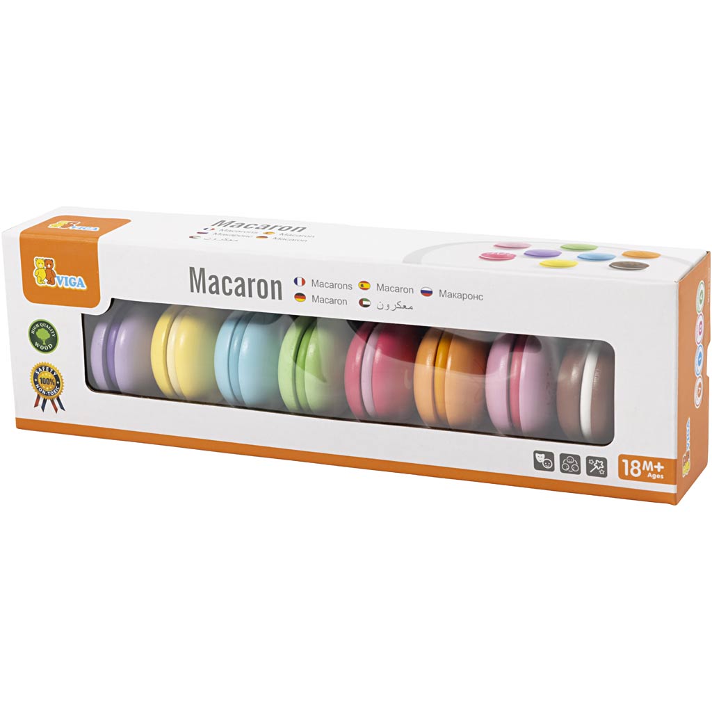 VIGA Macarons i træ