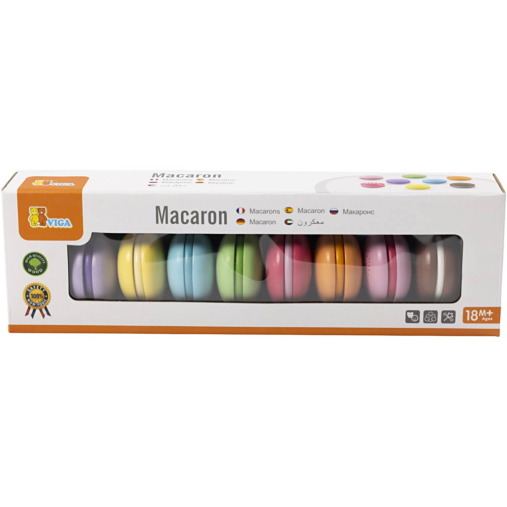 VIGA Macarons i træ