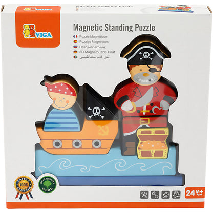 VIGA Magnetisk 3D-Puslespil