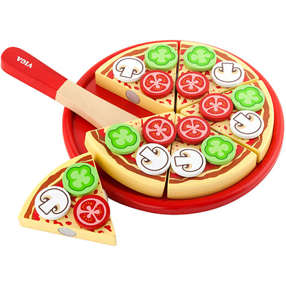VIGA Legepizza i Træ