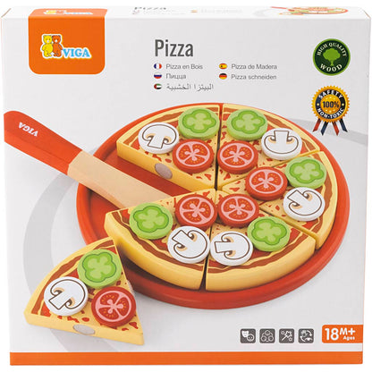 VIGA Legepizza i Træ