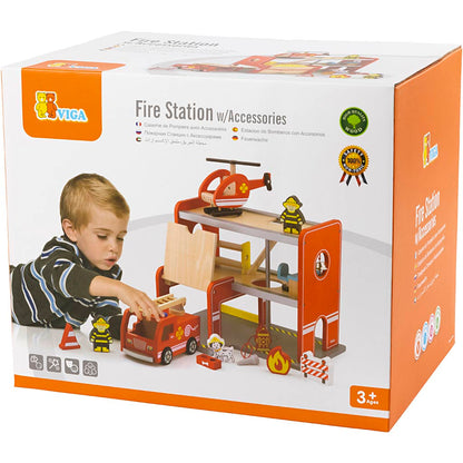 VIGA Brandstation i Træ