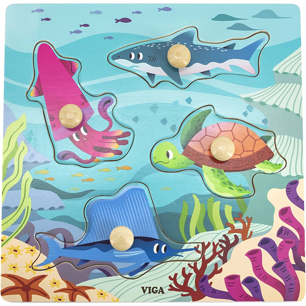 VIGA Knoppuslespil