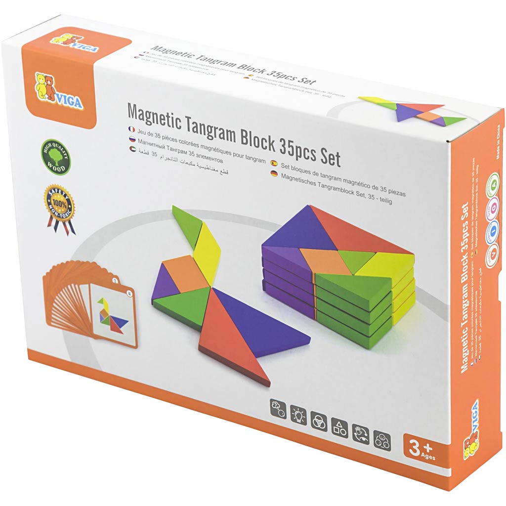 VIGA Magnetisk Tangram
