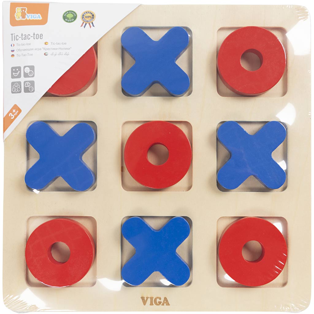 VIGA Kryds og Bolle Spil