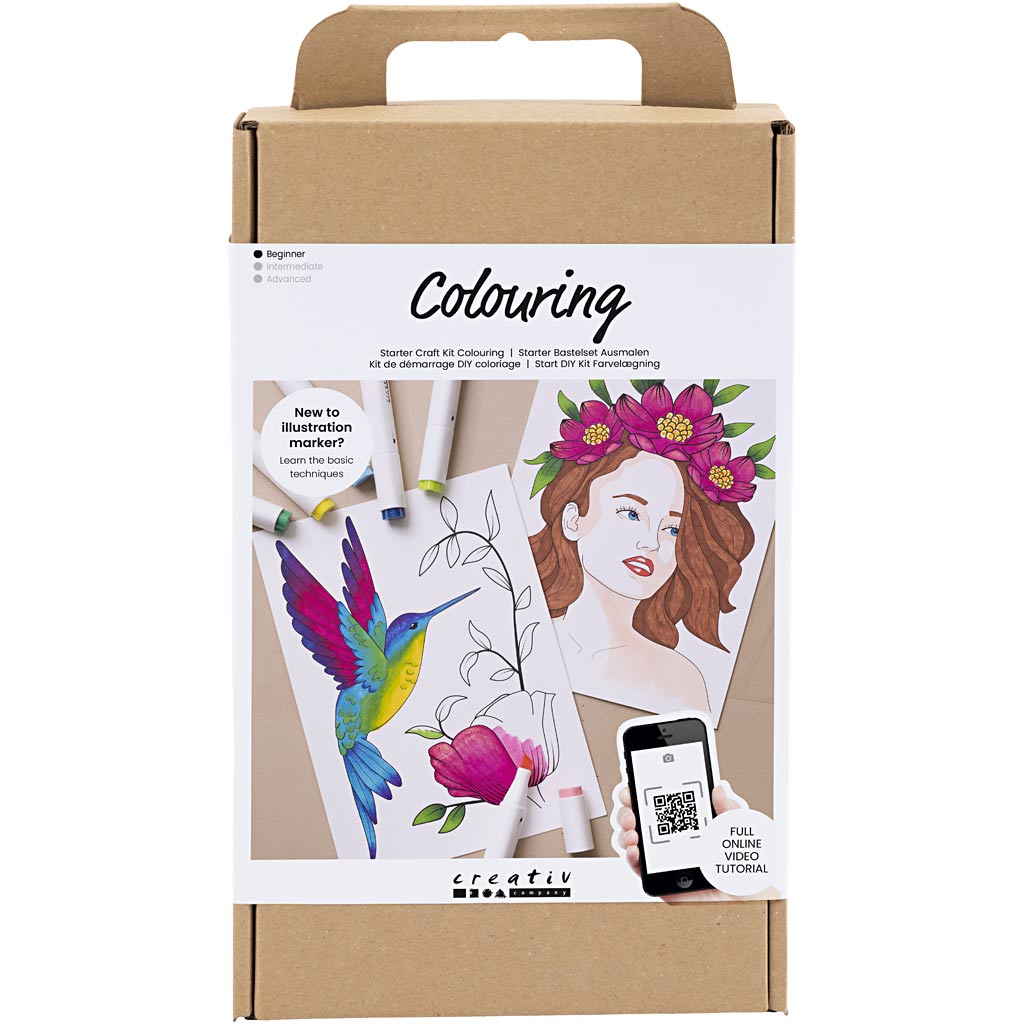 Start DIY Kit Farvelægning