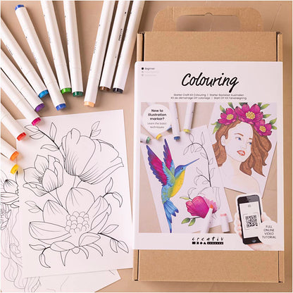 Start DIY Kit Farvelægning