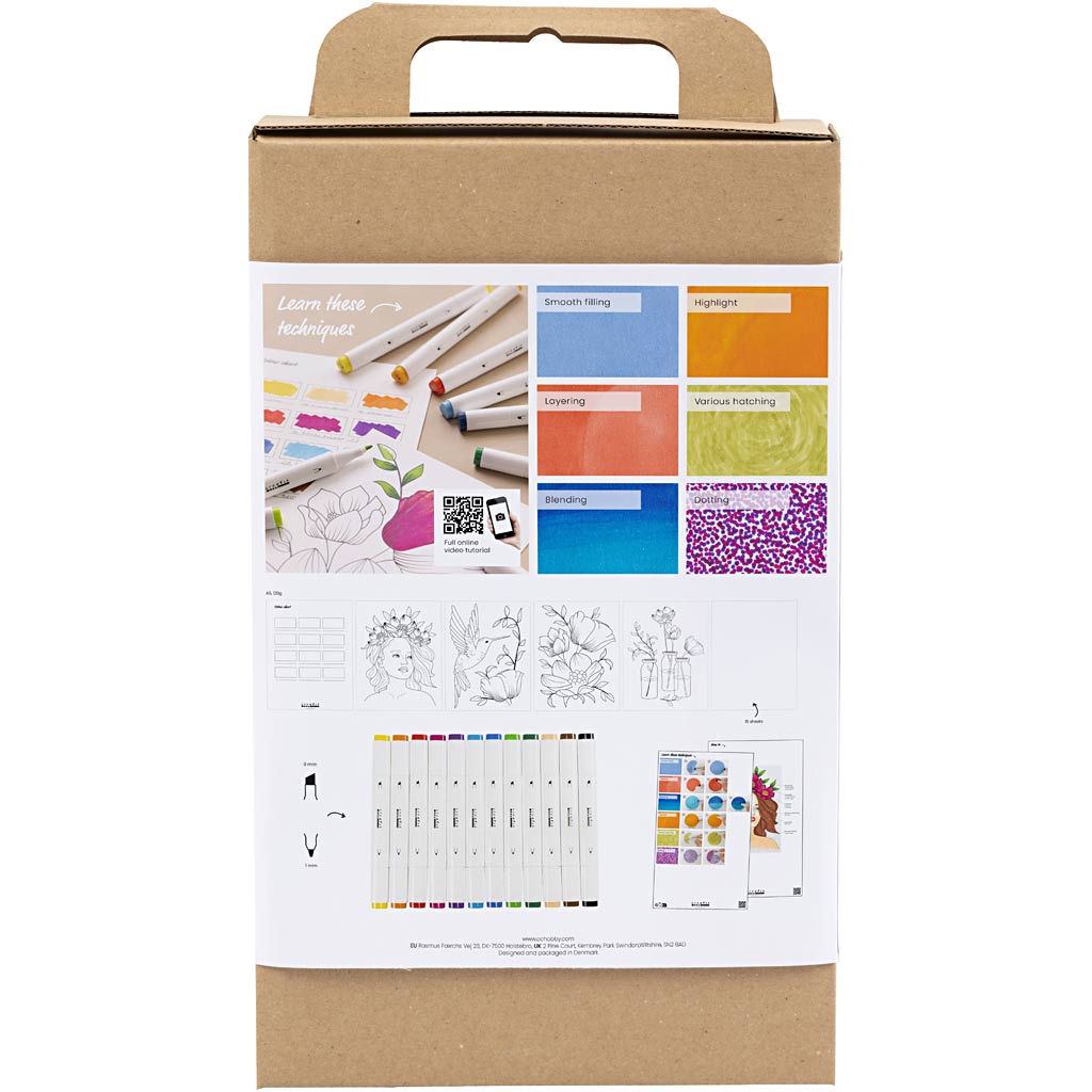 Start DIY Kit Farvelægning
