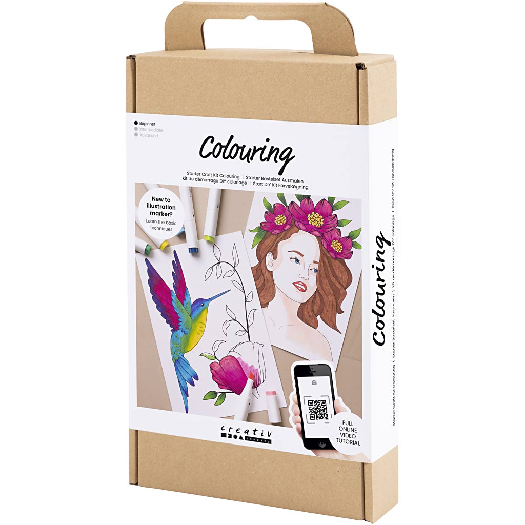 Start DIY Kit Farvelægning