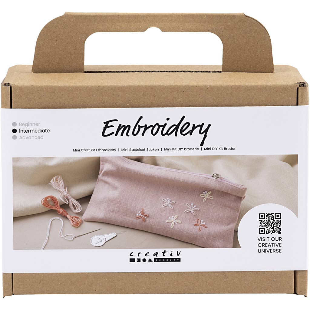 Mini DIY-sæt broderi