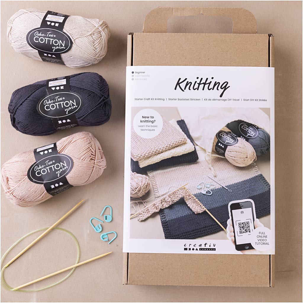 Start DIY Kit Strikke