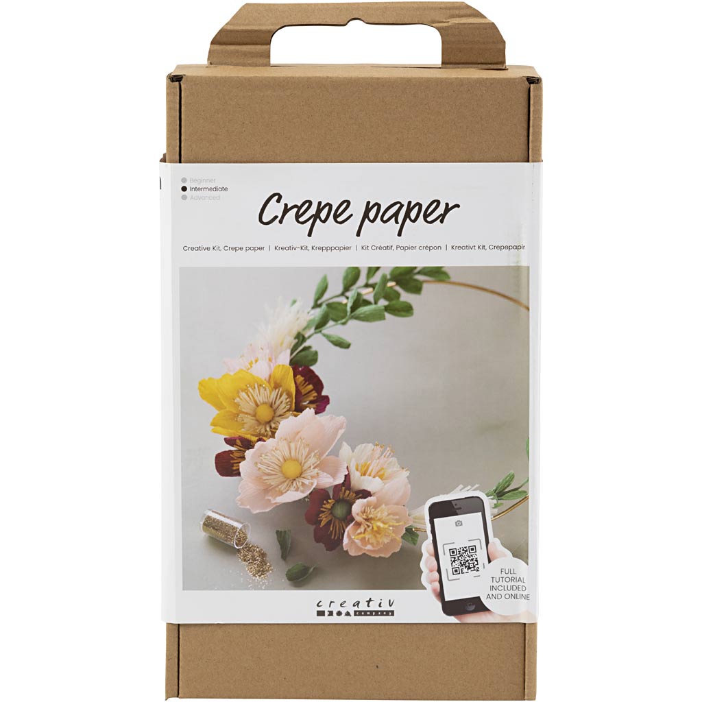 DIY-sæt med crepepapir