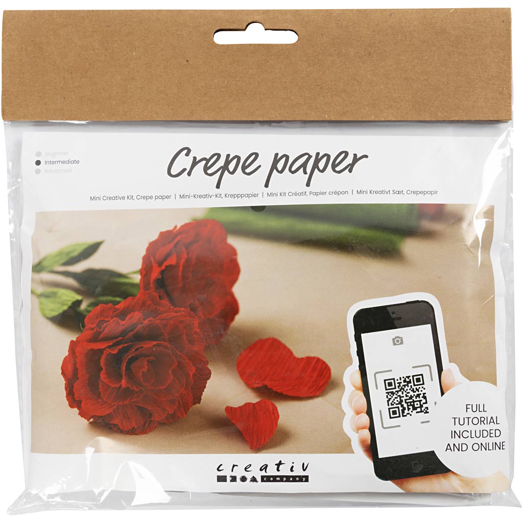 Mini DIY-sæt crepepapir