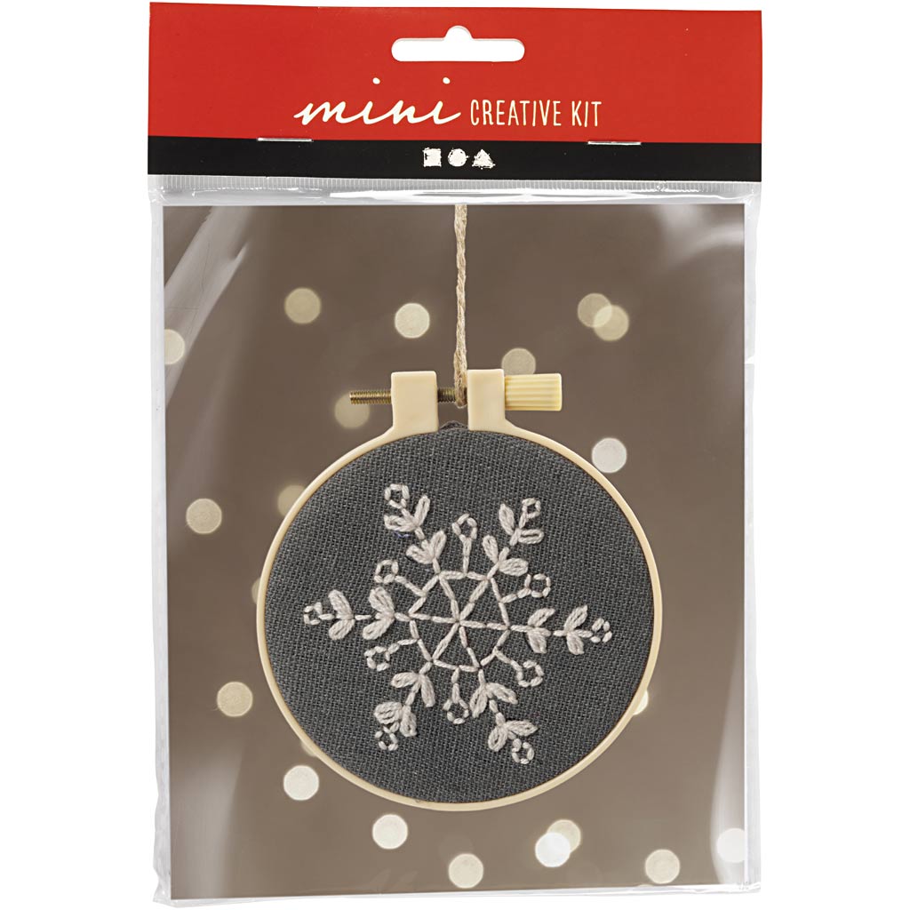 Mini DIY-sæt broderi