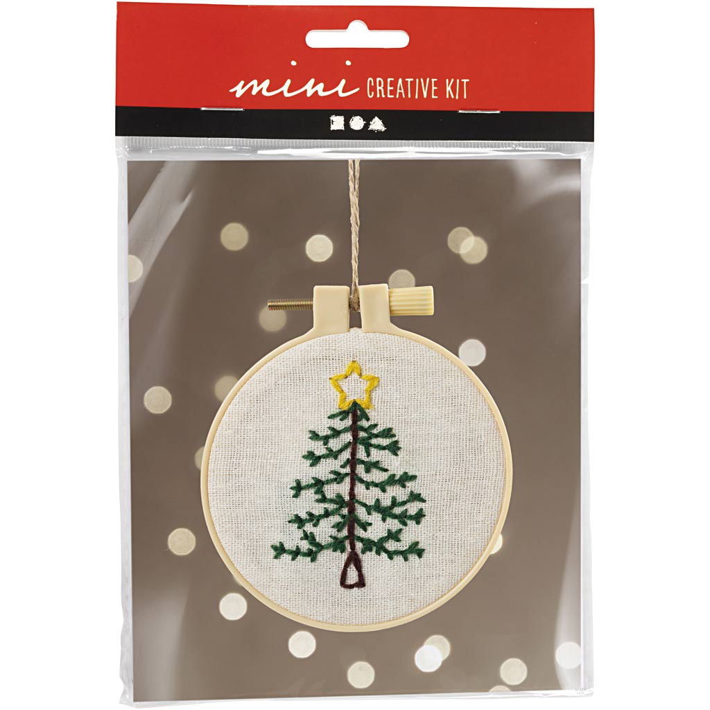 Mini DIY-sæt broderi