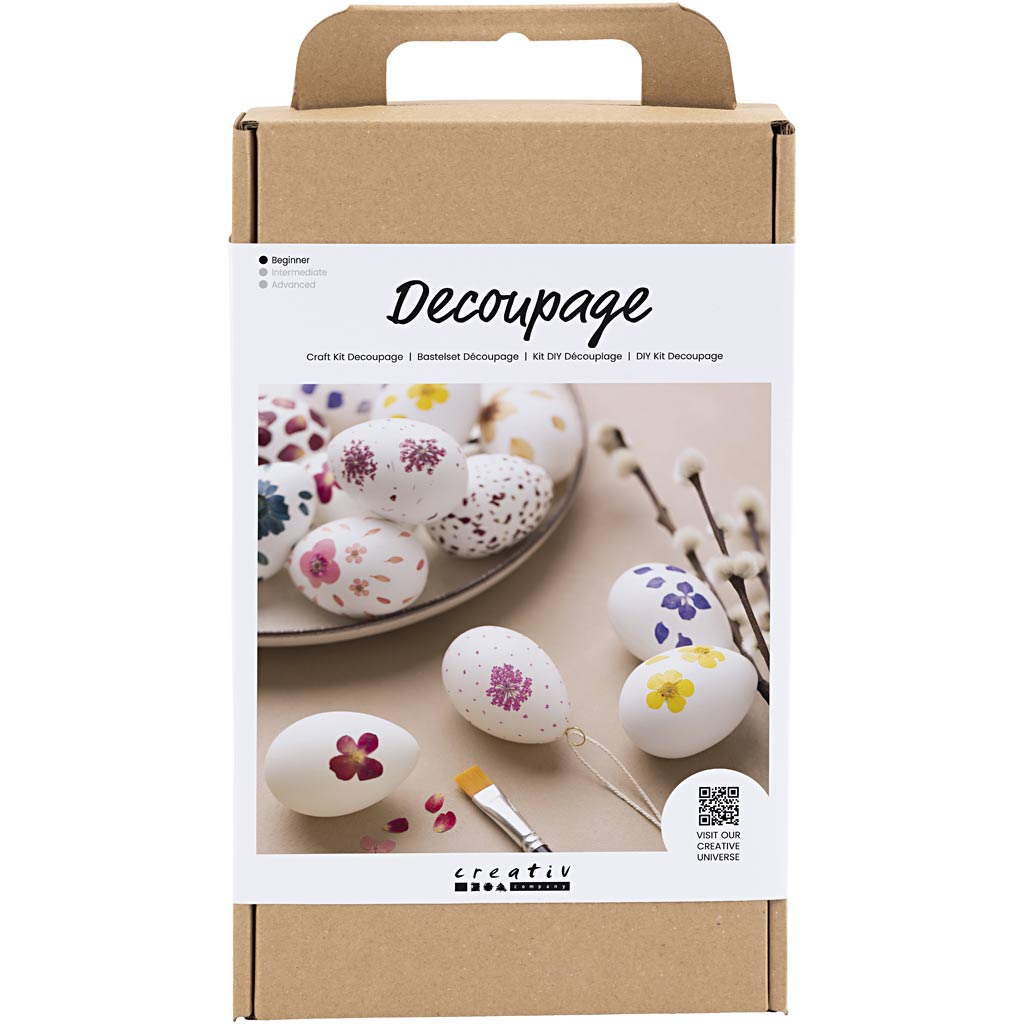 Gør-det-selv-sæt til decoupage