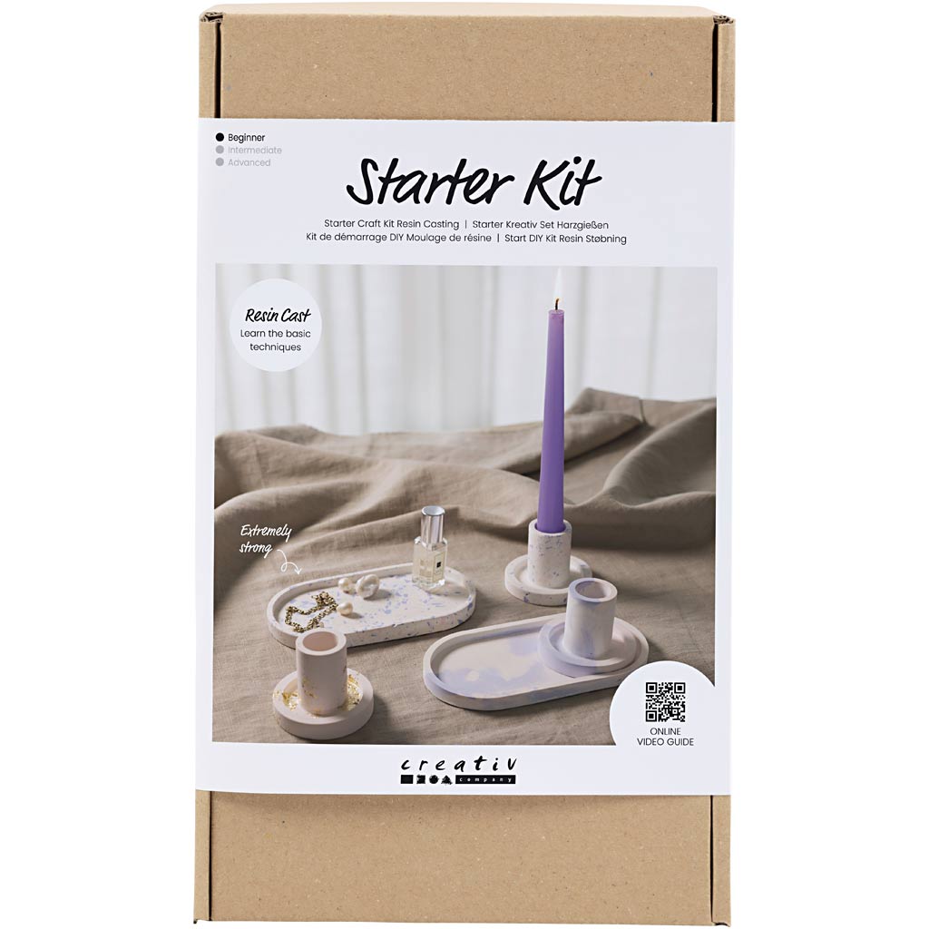 Start-sæt til resin-støbning