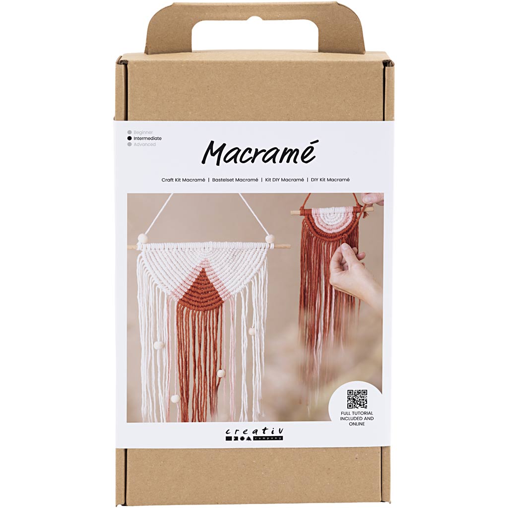 Gør-det-selv kit til macramé