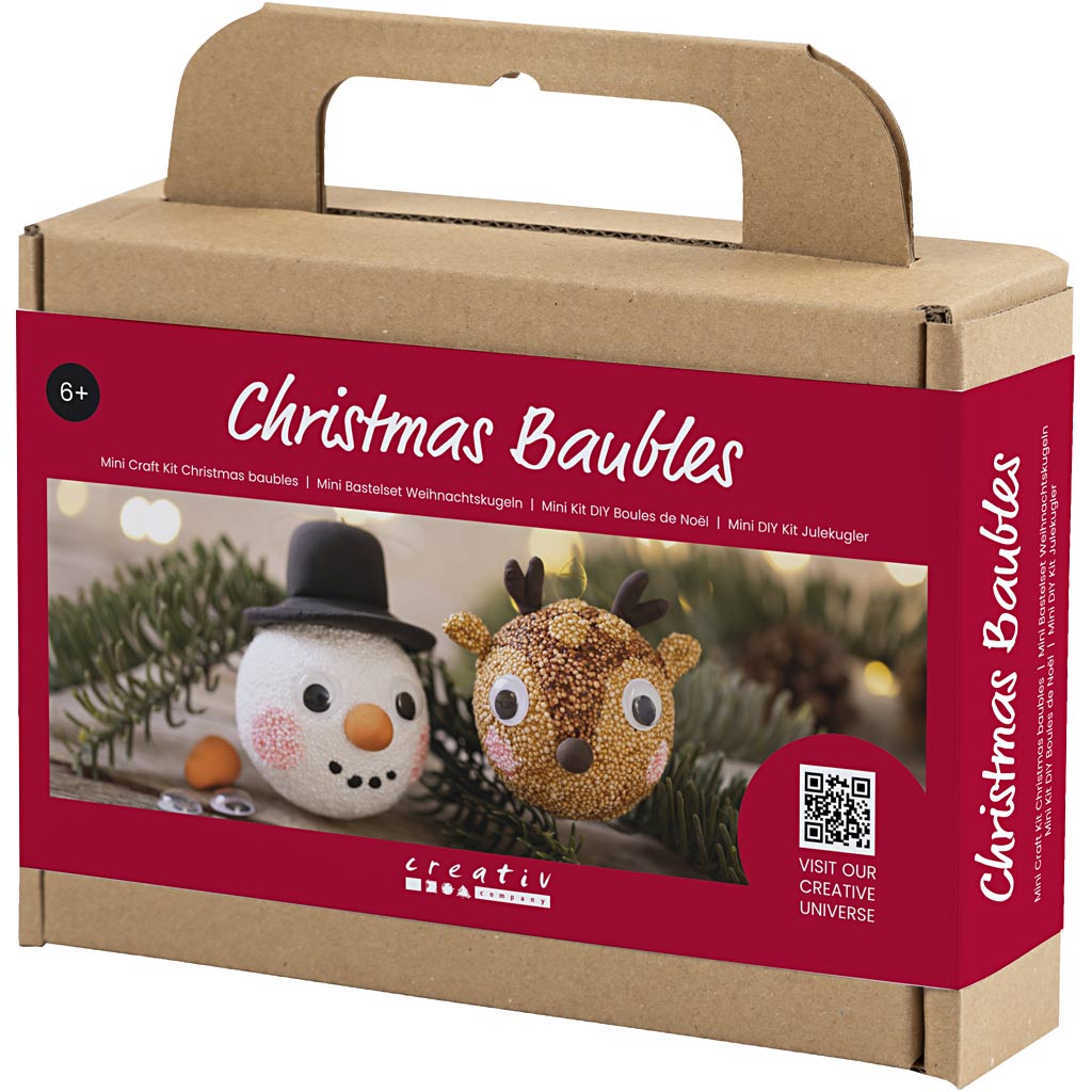 Mini DIY Kit Julekugler