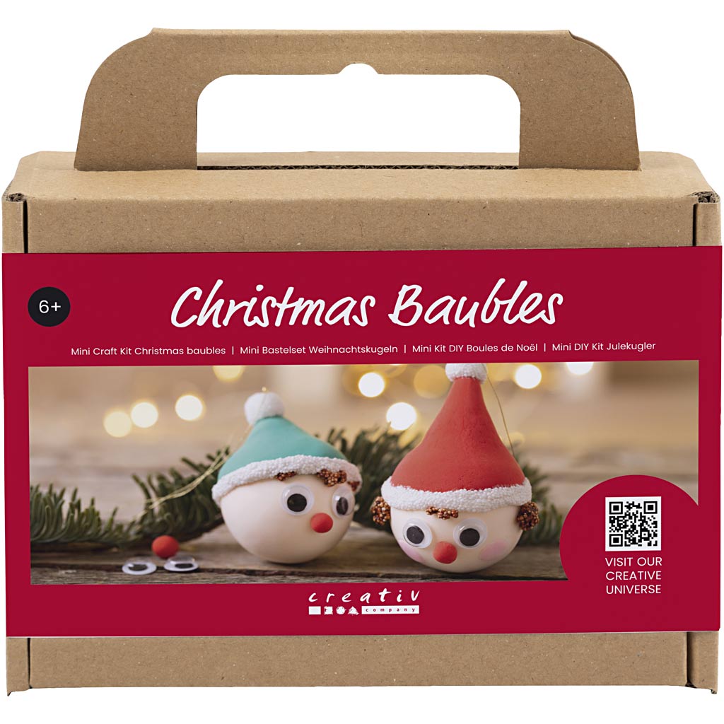 Mini DIY Kit Julekugler