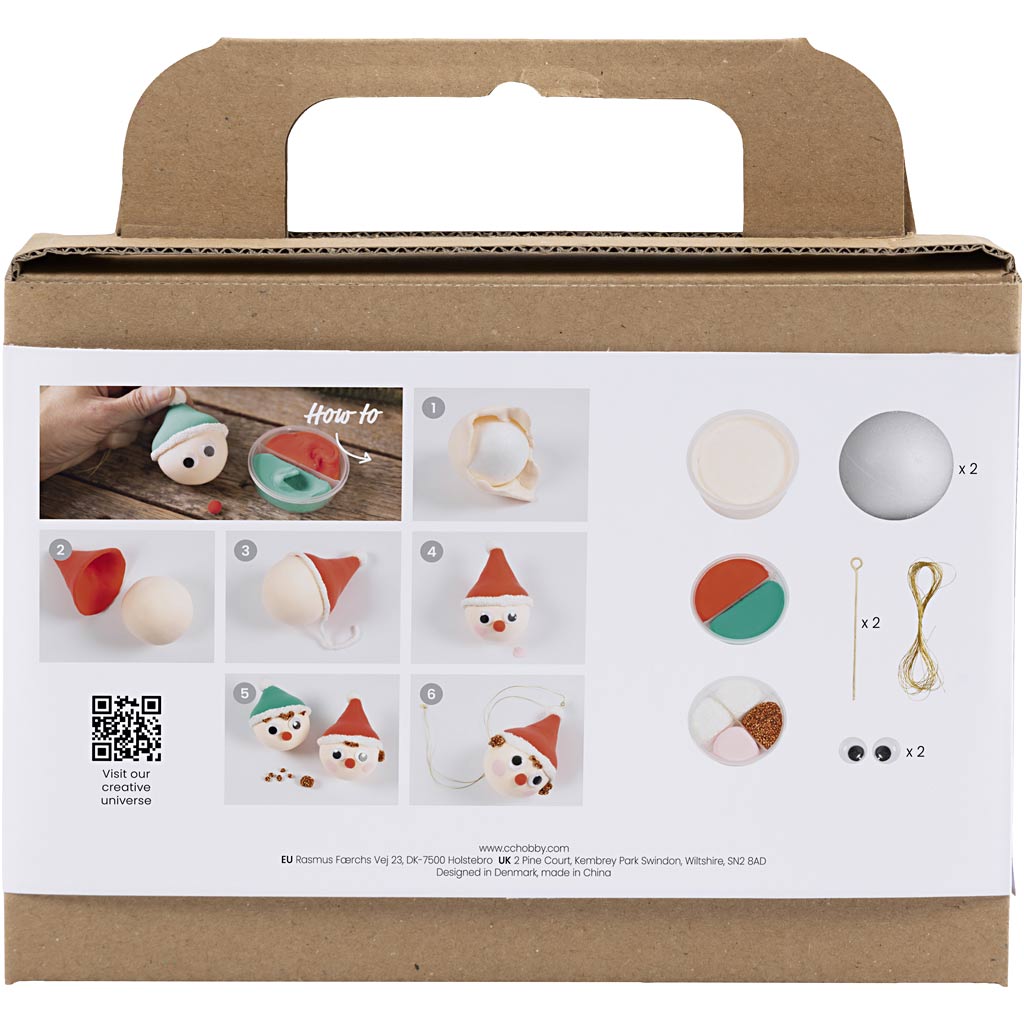 Mini DIY Kit Julekugler