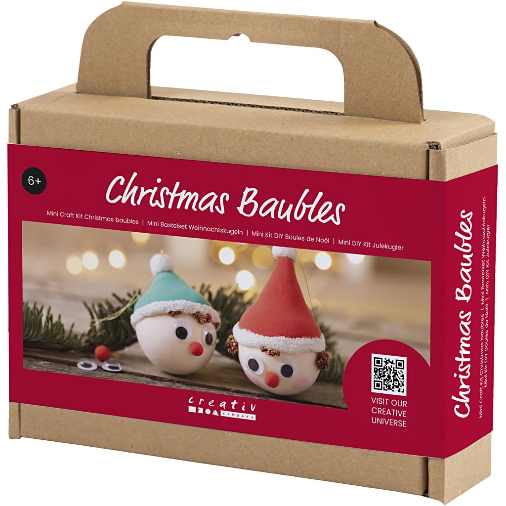 Mini DIY Kit Julekugler