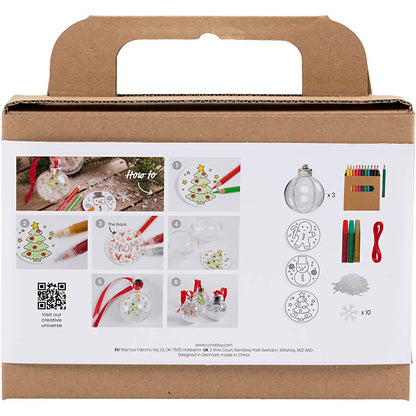 Mini DIY Kit Julekugler