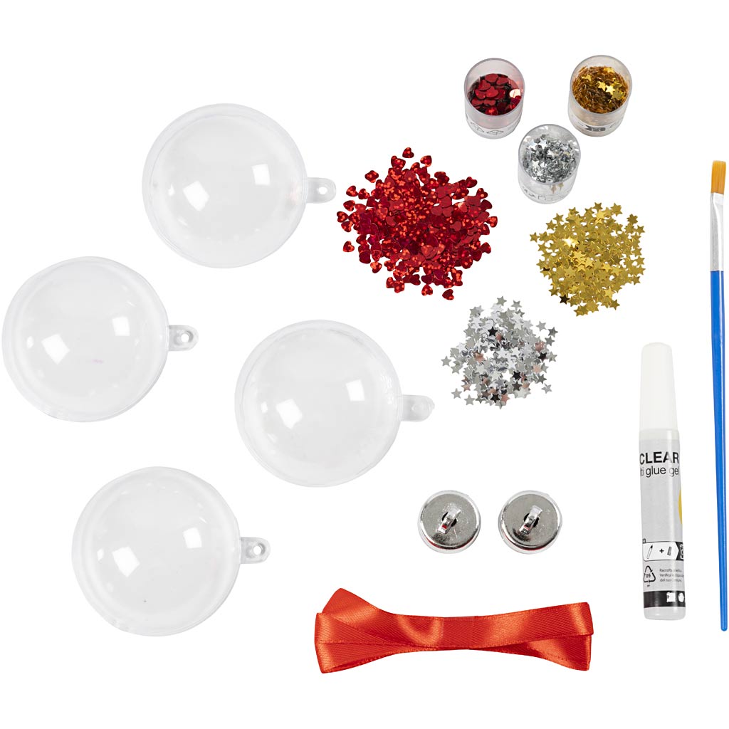 Mini DIY Kit Julekugler
