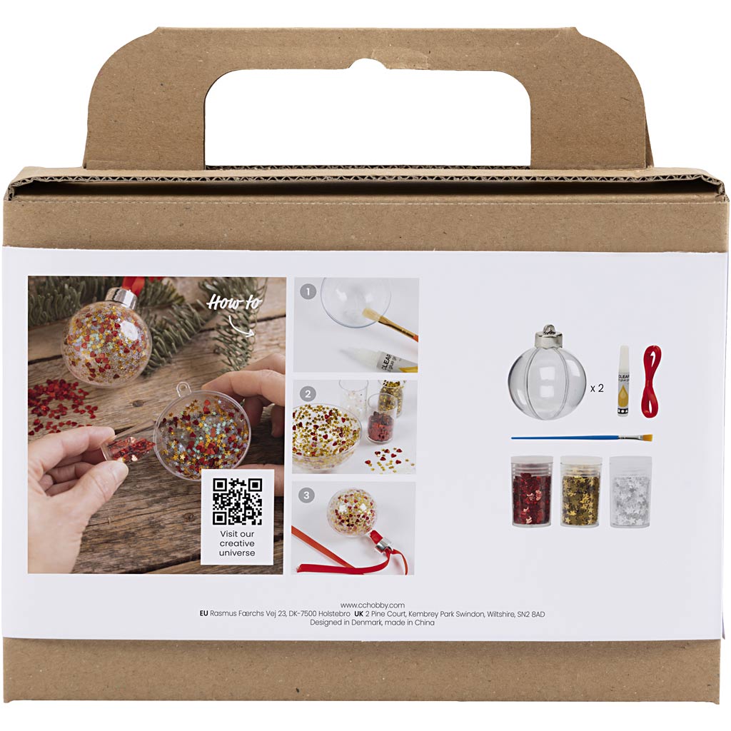 Mini DIY Kit Julekugler