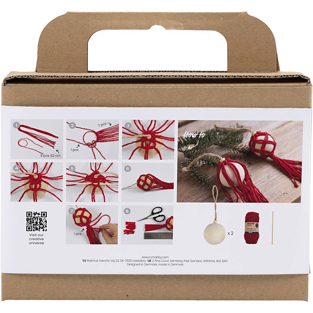 DIY Kit Julekugler
