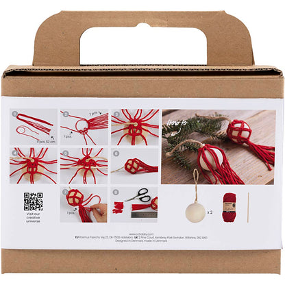 DIY Kit Julekugler
