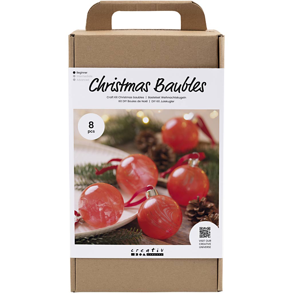 DIY Kit Julekugler