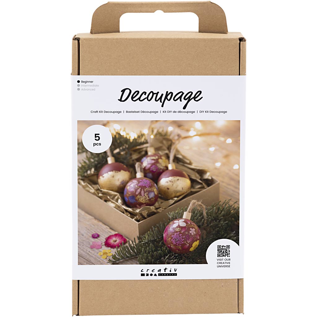 Gør-det-selv-sæt til decoupage