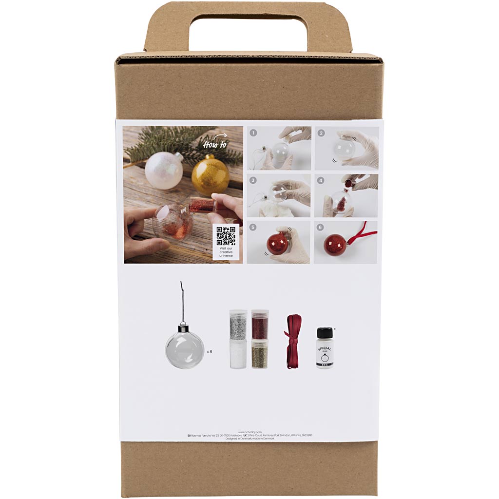 DIY Kit Julekugler