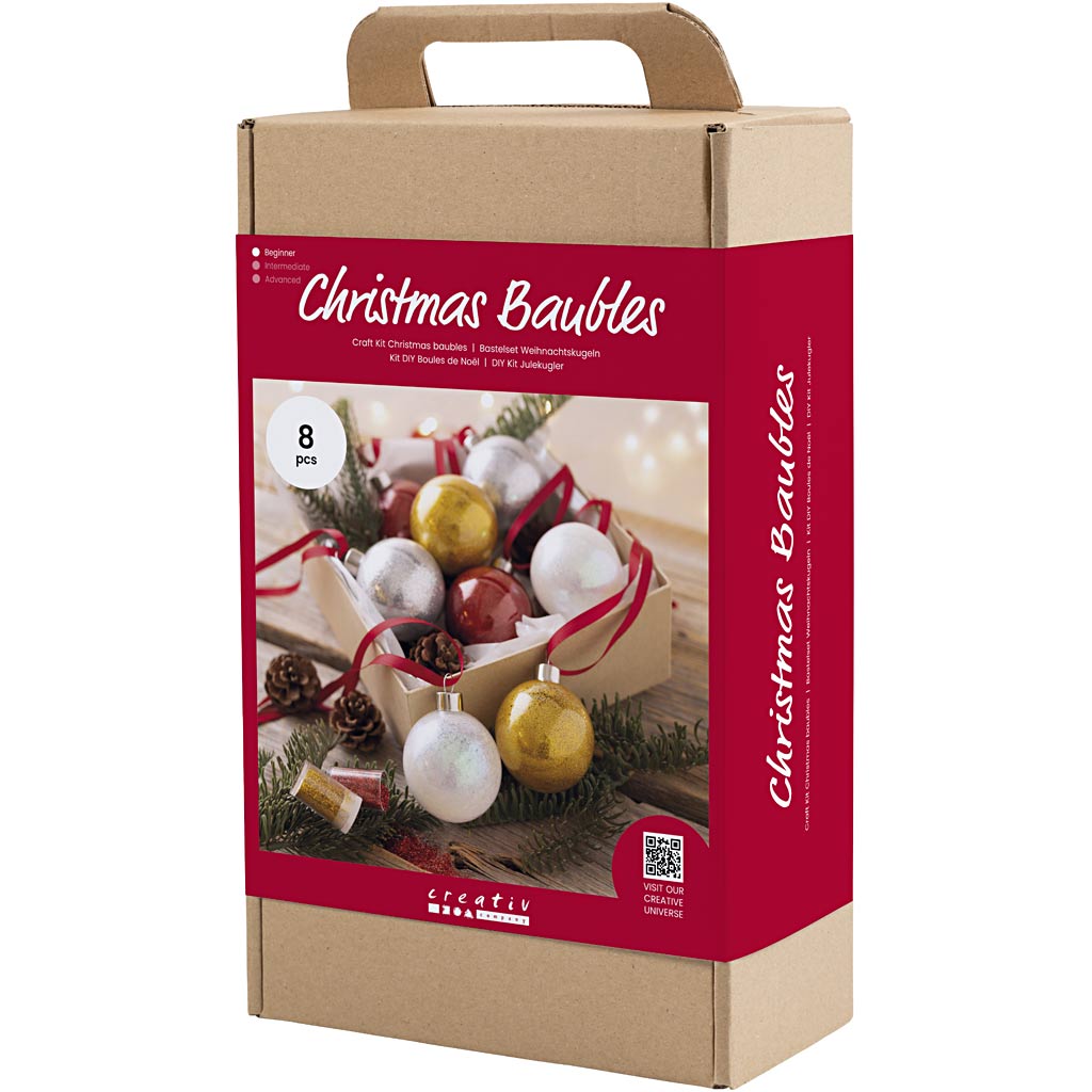 DIY Kit Julekugler
