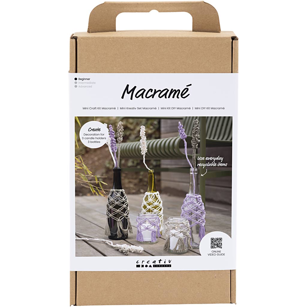 Gør-det-selv kit til makramé