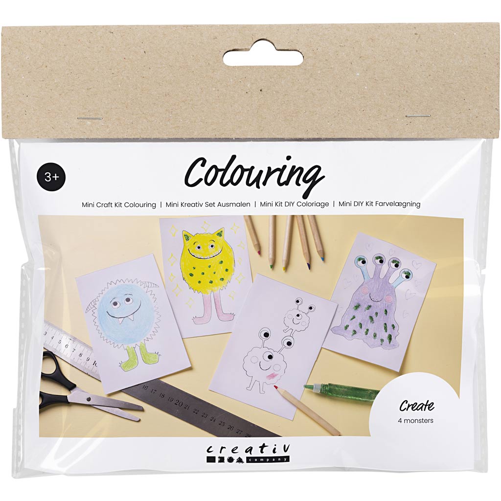 Mini DIY Kit Farvelægning