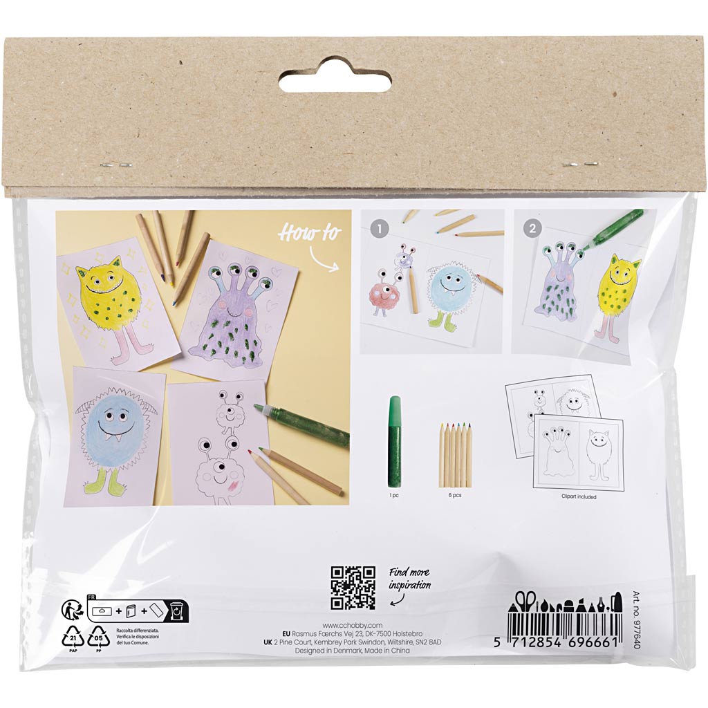 Mini DIY Kit Farvelægning