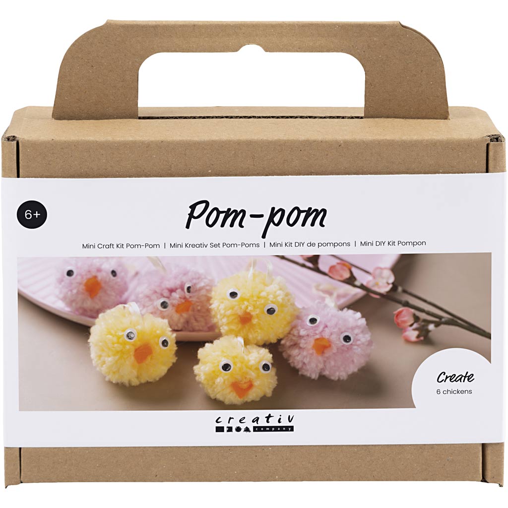 Mini DIY-sæt pompon