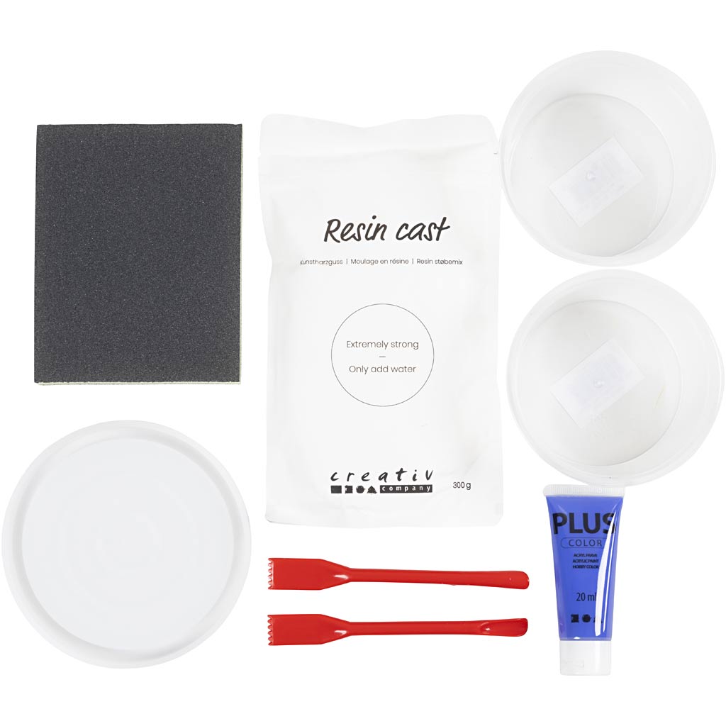 DIY-sæt til resin-støbning